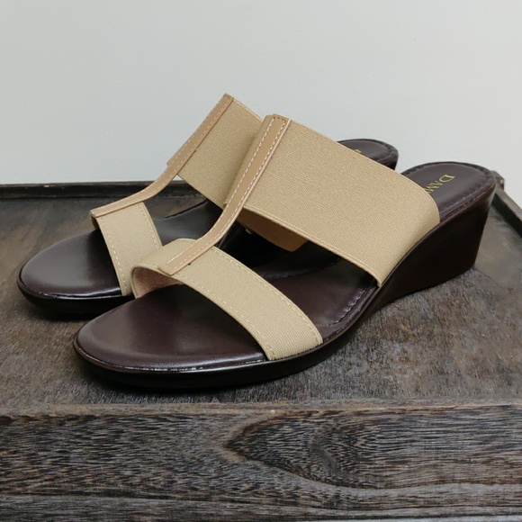 Italian Low Wedge Spring Sandal- SIZE 8 & 9 ONLY - Picture 4 of 5
